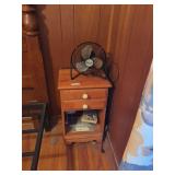 Night Stand, Fan & Contents