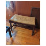 Vintage Stool & Picture