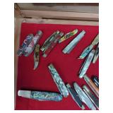 Assortment of Pocket Knives