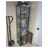 Two Curio Cabinets (Contents Not Included)