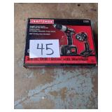 Craftsman 3/8" Drill/Driver With Worklight