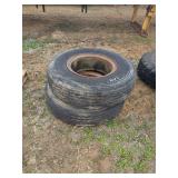 (2) Tires, 10.00R20