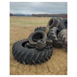 Large Lot Of Miscellaneous Tires