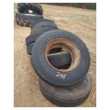 Large Lot Of Truck Tires