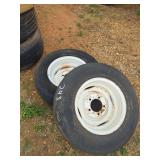 (2) Tires & Rims