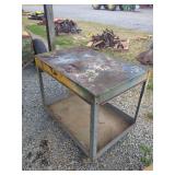 Metal Work Cart