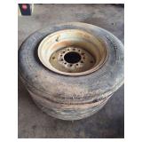 (2) 9.5Lx15 Tires & Rims