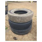 (3) 11R22.5 Tires