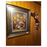 Home Interiors Floral Print by Albert Williams