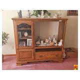 Entertainment Center (Contents Not Included Here but sold in Lot 27)