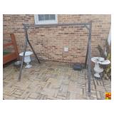 (2) Outdoor Planters (Swingset frame is not included)