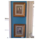 Two Framed & Matted Pictures