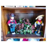 Contents of Shelf in Secretary Hutch:  Danbury Mint