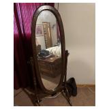 Oval Cheval Mirror