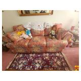 Couch & Cushions, (Dolls Sold Separately)