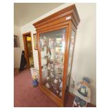 Curio Cabinet (Contents Sold Separately in Lots 53-57)