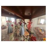 Contents on Top Shelf of Curio Cabinet