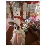 Contents on Bottom Shelf of Curio Cabinet