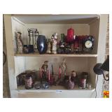 Candle Holders, Mugs, and Figurines