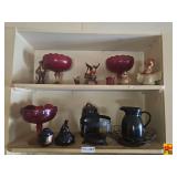 Glass Bowls and Figurines