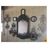 Wall Mirror and Decor