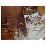 Household Items Including Quilt Rack