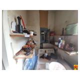 Contents of Shelves in the Utility Room