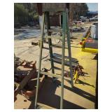 Rolling Step Ladder - Utility Ladder