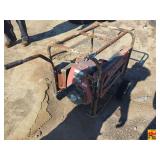 Portable Generator with Wheelbarrow Frame