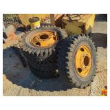 (4) Tires/Rims, 7.50-16LT