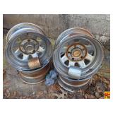 Set of 4 PCW Rims / Wheels