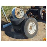 (4) LT245/75R16 Tire & Wheel Set