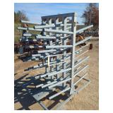 Metal Storage Rack on Wheels