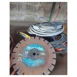 14" Diamond Saw Blade & Hoses