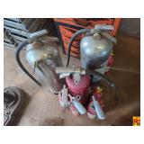 Various Fire Extinguishers