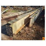 (2) Steel I-Beams, 12x4x17