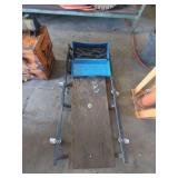 Rolling Mechanic Creeper with Toolbox & Tools