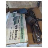 Framing Nailer with Box of Framing Nails