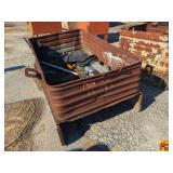 Stackable Metal Square Bin