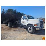 1997 Ford F800 Rollback Truck; VIN 1FDWF80C3WVA31705