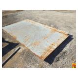 (2) Large Metal Diamond Plates