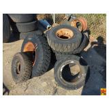 Assorted Heavy Equipment Tires & Rims
