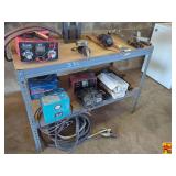 Metal Shop Work Bench (contents are not included)