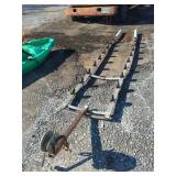 Small Boat or Kayak Trailer Frame With Winch