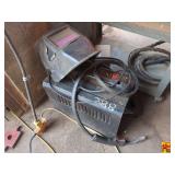 Campbell Hausfeld FC140 80 Amp Flux Core Wire Welder with Welding Helmet