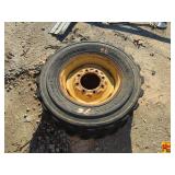 Wide-Wall 12-16.5 NHS AG Tire with Rim