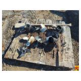 Assorted Boat Propellers & Oar