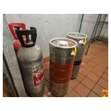 Ferus Artisan Ales Kegs & Coca-Cola CO2 Tanks