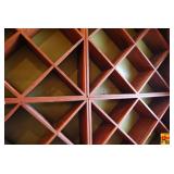 Custom Wooden Wall Display/Storage Unit