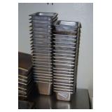 Lot of Stainless Steel Steam Table Pans - Restaurant Food Prep
